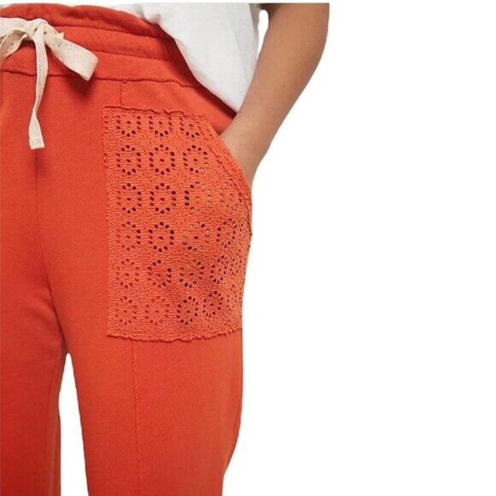 Daily Practice by Anthropologie Robyn Crochet Lounge Pants Plus Size 1X H14234 - Picture 5 of 13